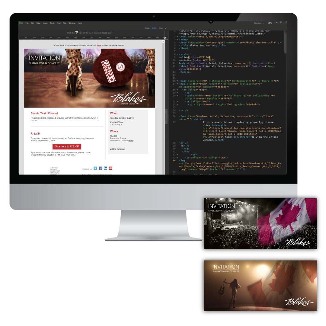 Shania Twain HTML