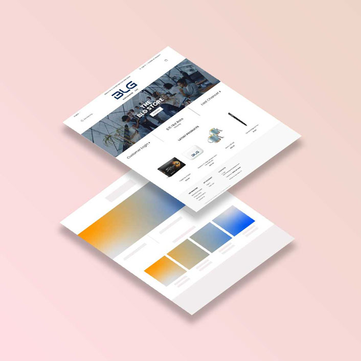 BLG Store Visual portfolio